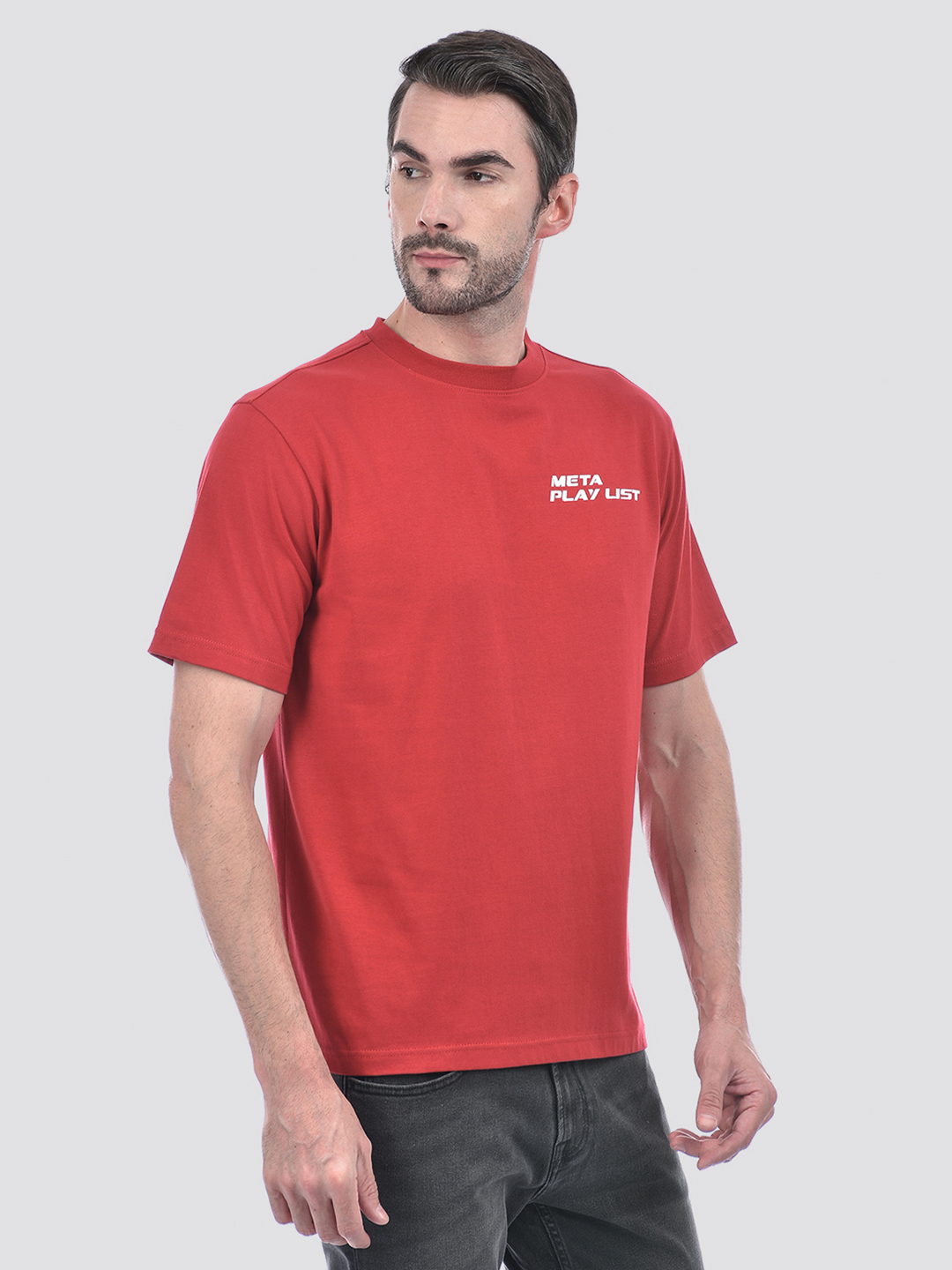 Numero Uno Men Graphic Print Red T-Shirt